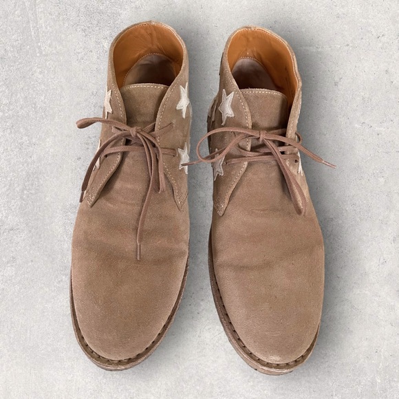 Saint Laurent Star Nevada Suede Boots - Picture 6 of 10